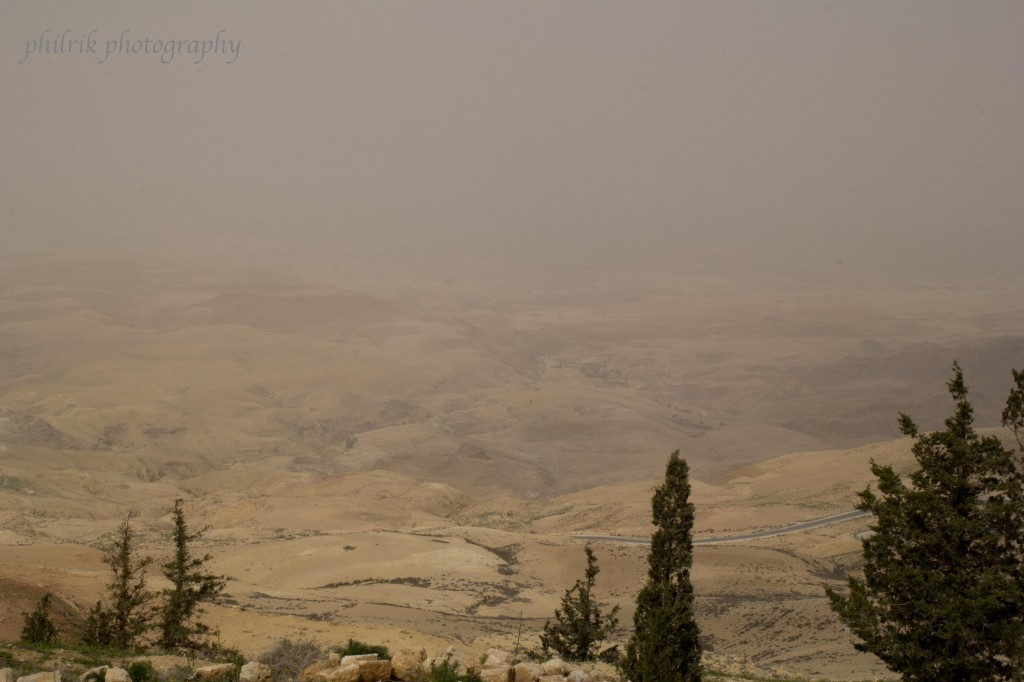 Looking toward Jericho from Mt. Nebo